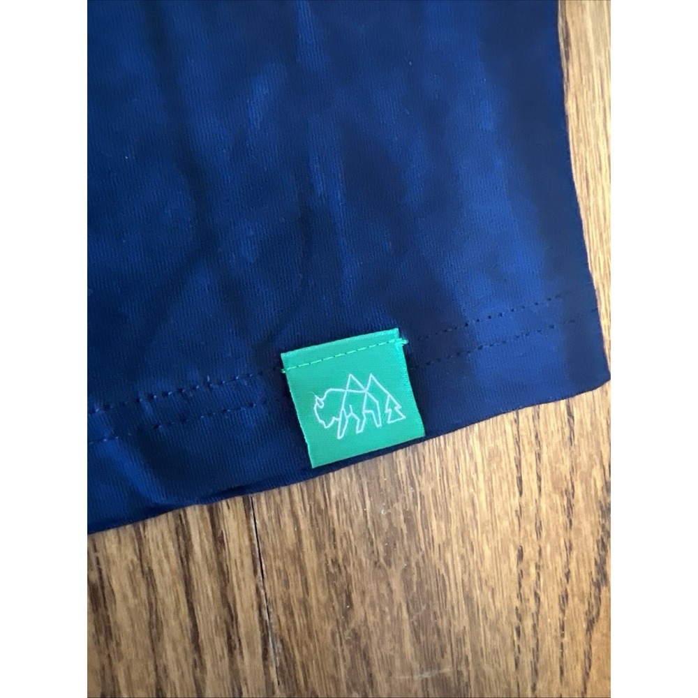 Wild Tribute Mens XL  National Park Blue T-Shirt With Logo Home - Picture 3 of 7